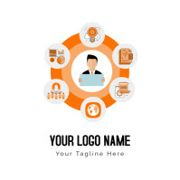 Organization Canonical Link Element Industry Project Management Logo template