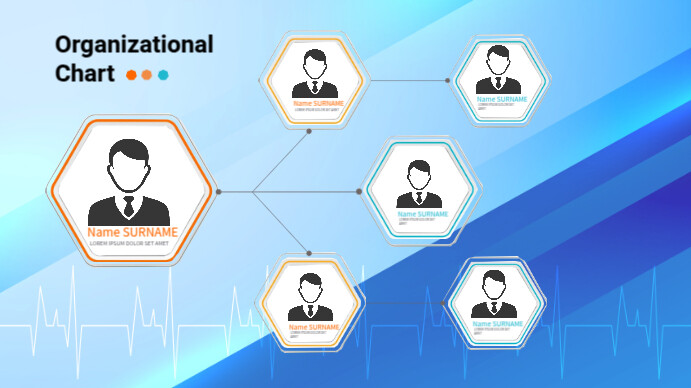 Example Poster Organizational Chart Organizational Chart Template | PosterMyWall