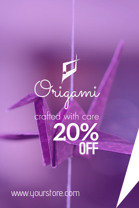 Origami Template | PosterMyWall