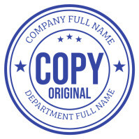 Copy Stamp Examples Print Received Stamp Template | PosterMyWall