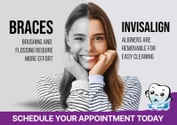 Orthodontist Posting Postcard template