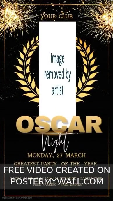 Oscar Award Template | PosterMyWall