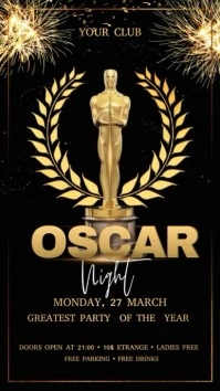 Oscar Award Historia de Instagram template