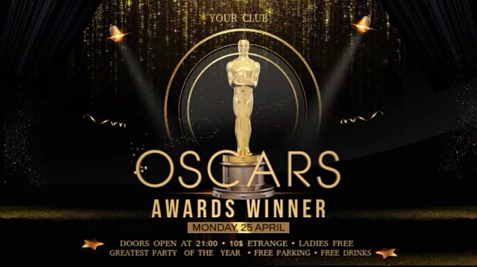 Oscar Awards Template | PosterMyWall