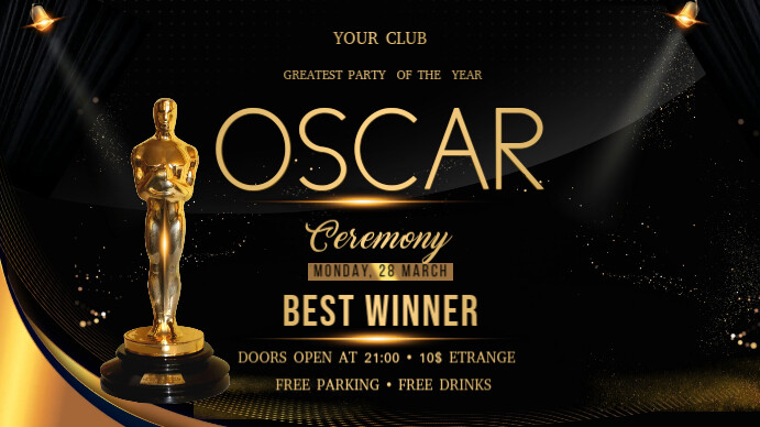 Copy of Oscar Ceremony | PosterMyWall