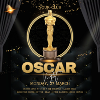 Oscar Instagram Post template