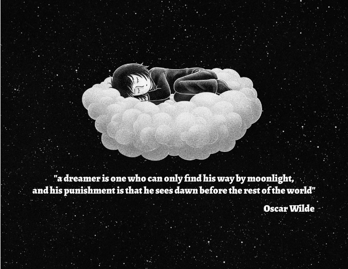 Oscar Wilde Dreamers Quote Poster Modelo Postermywall Oscar Wilde Dreamers Quote Poster Modelo Postermywall