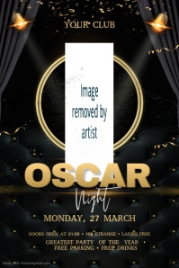 Oscars Awards Banner Template | PosterMyWall