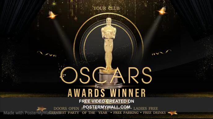 Oscars Awards Template | PosterMyWall