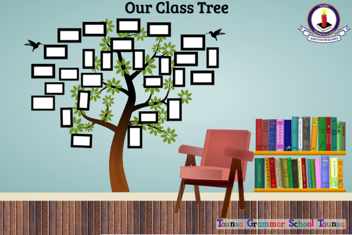 Fall Class Tree Our Class Tree Template | PosterMyWall