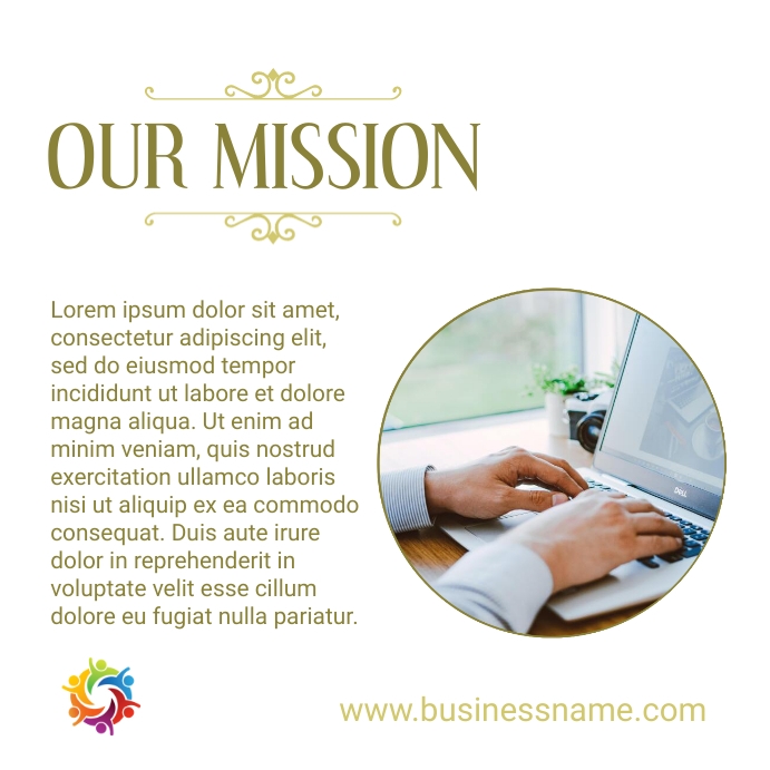 Our mission template | PosterMyWall