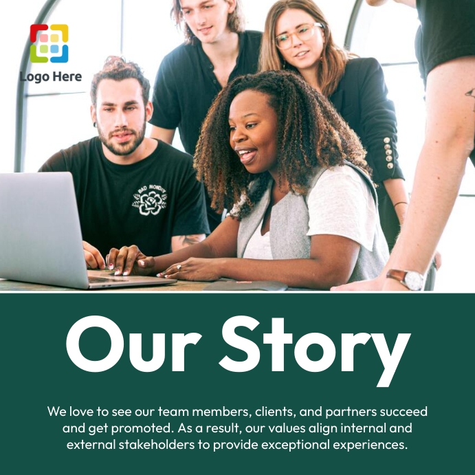 our story Template | PosterMyWall