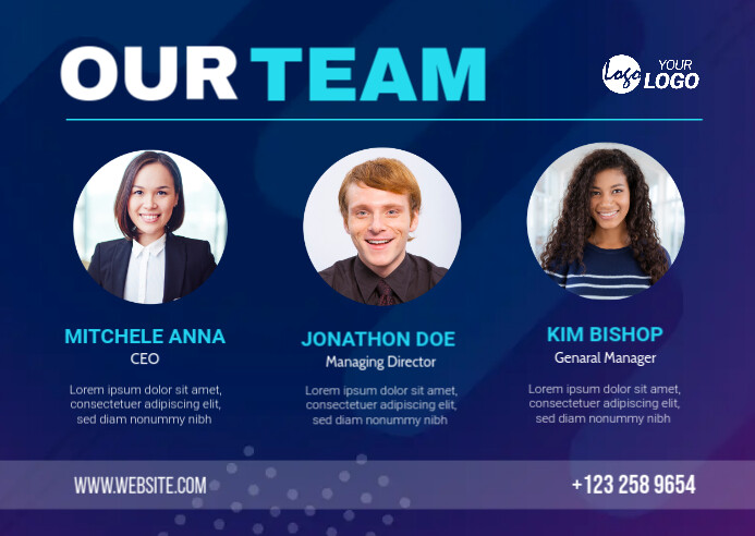 Best Banner Roster Our Team Banner