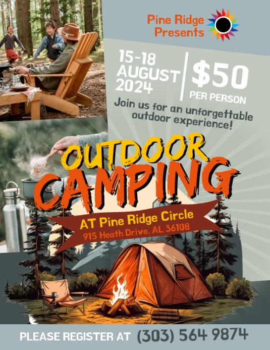Camp Flyer Examples