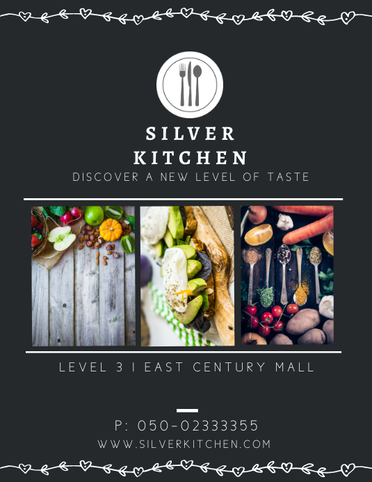 Outdoor Dining Flyer Ad Template | PosterMyWall