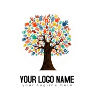 Outreach Community Volunteering Charitable or Logo template