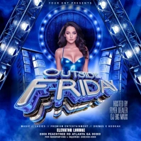 Outside Instagram Post template