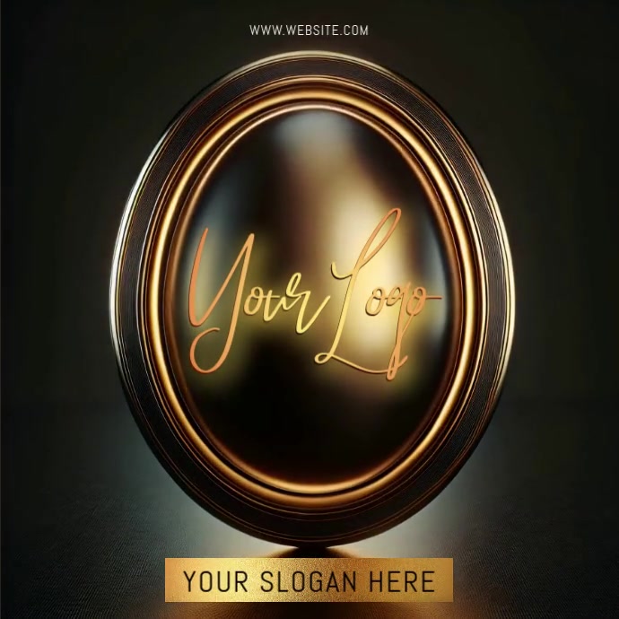 Oval Egg Logo design template Logótipo