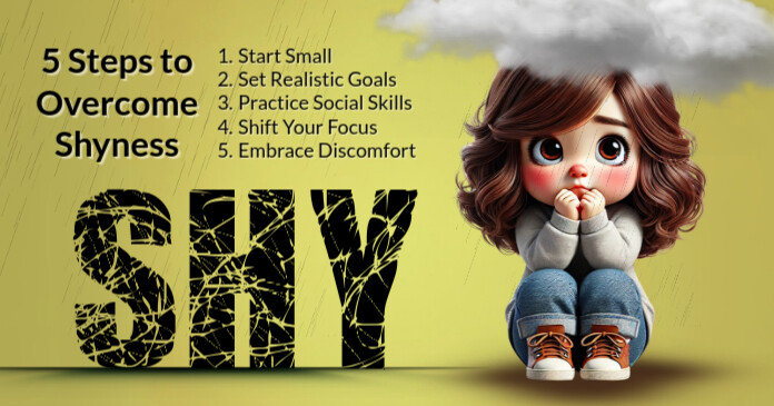 overcoming shyness shared image template