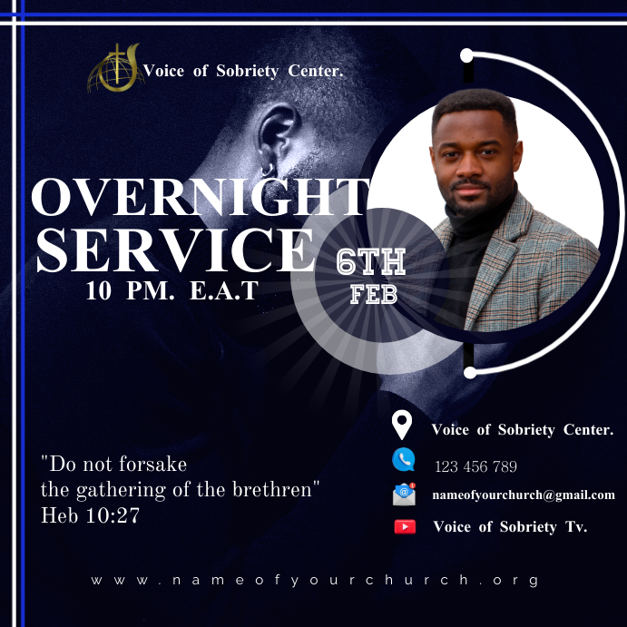 OVERNIGHT Service poster Template | PosterMyWall