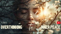 Overthinking to Inner Peace Wellness YouTube Thumbnail Template