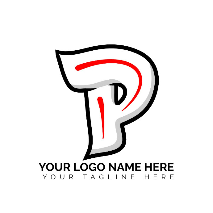 P logo Template PosterMyWall