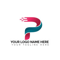 P Logo Front P logo Template | PosterMyWall