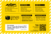 Address Packafe ADDRESS LABEL Template | PosterMyWall