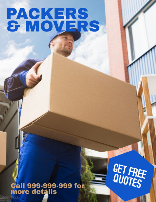 Packers Movers Template Postermywall