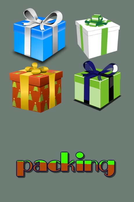 packing Template | PosterMyWall