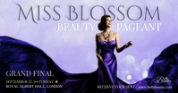 Pageant Ad Design Facebook Shared Image template