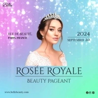 Pageant Ad Post template