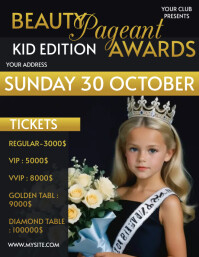 Beauty Pageant Template.pdf Beauty contest Template | PosterMyWall