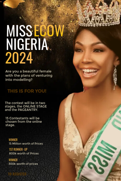 pageant flyer Template | PosterMyWall