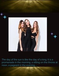 Pageant Number Template | PosterMyWall