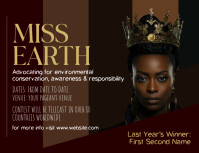 Pageant Number Template | PosterMyWall