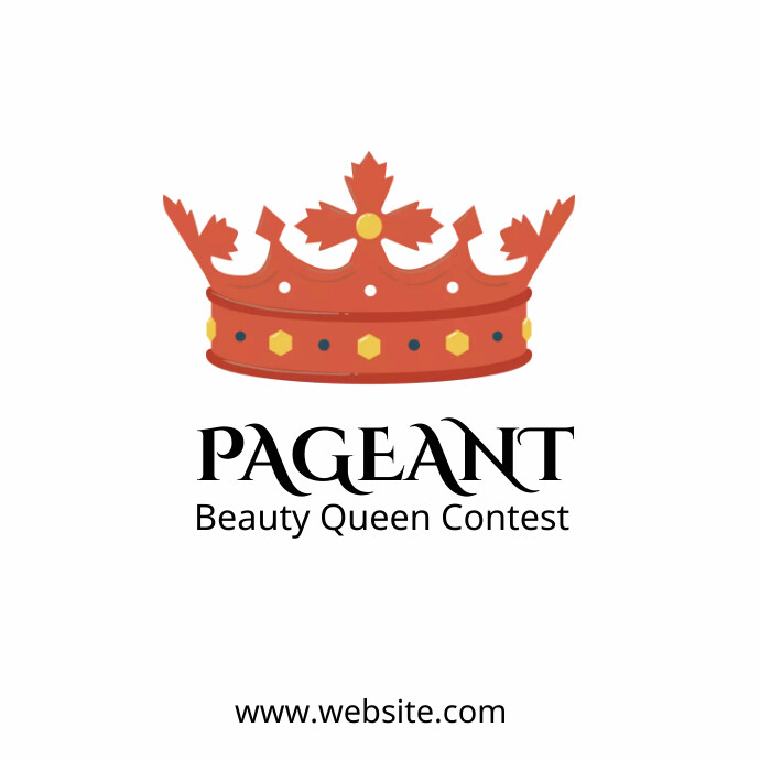 pageant logo design Template | PosterMyWall