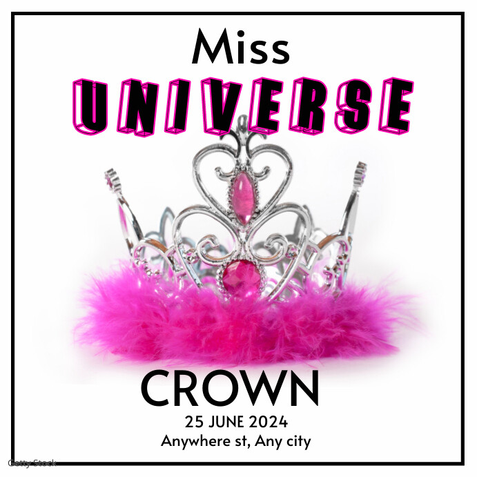 Pageant Poster Template | PosterMyWall