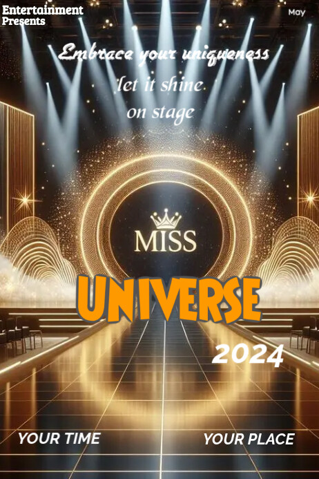 Copy of PAGEANT POSTER | PosterMyWall