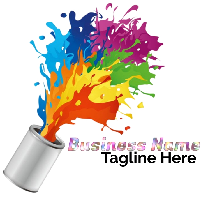 painting business logo template