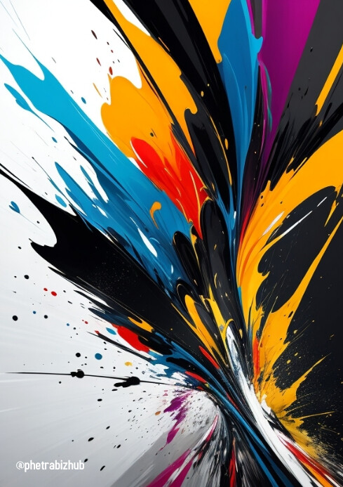 Painting Template PosterMyWall