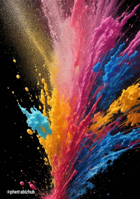 Painting Template PosterMyWall
