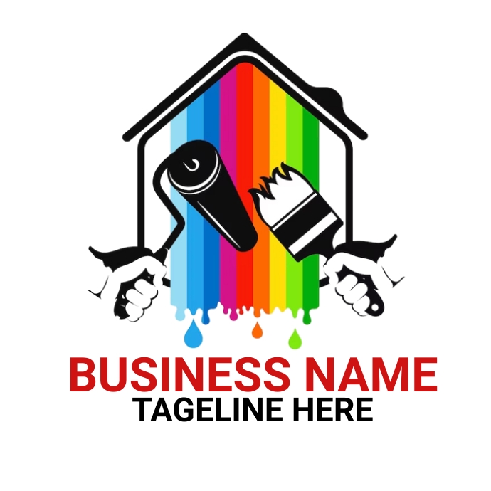 painting logo Template PosterMyWall