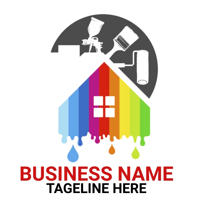 painting logo Template PosterMyWall