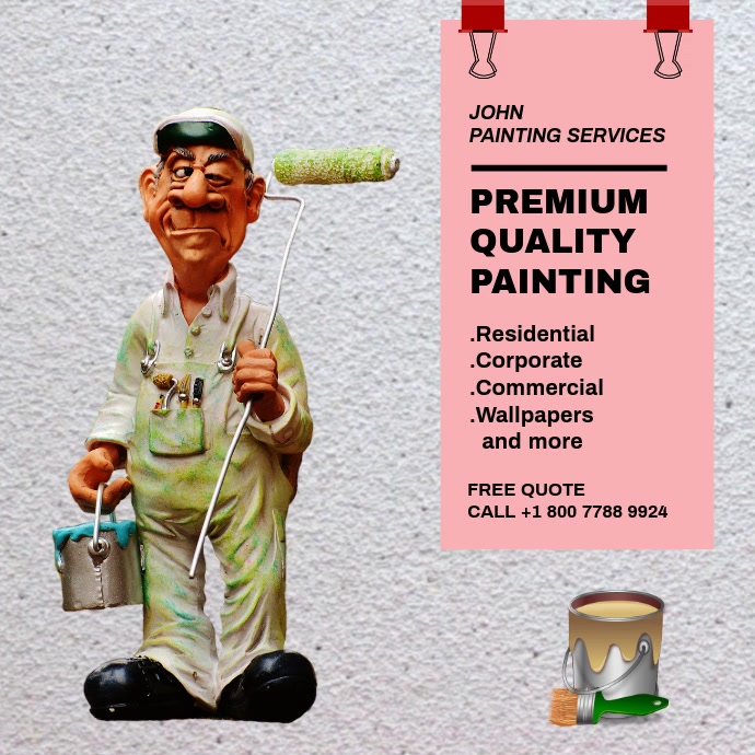 Painting Advertising Design