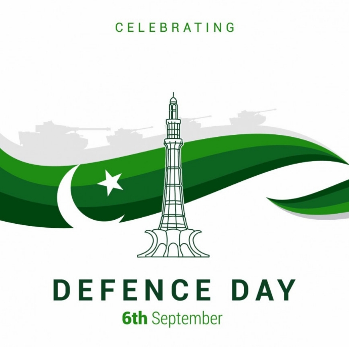 Pakistan Defence Day Template Square (1:1)