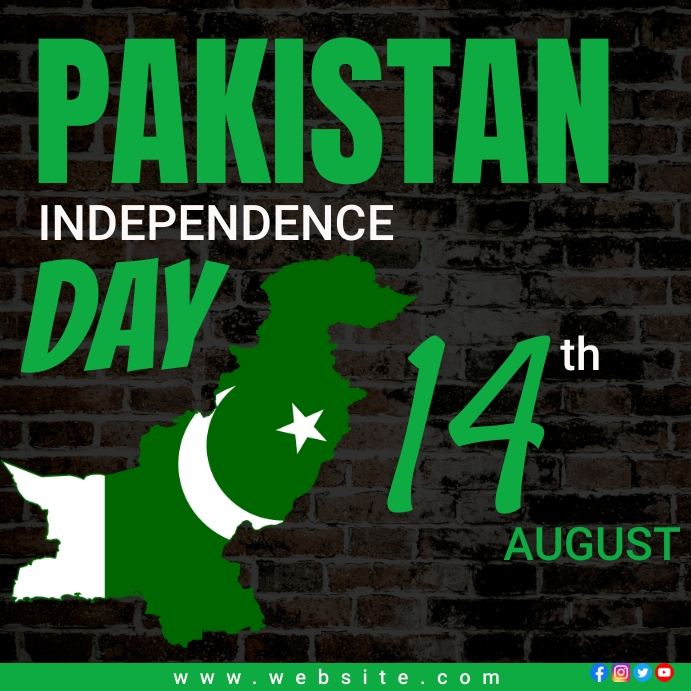 Copy of Pakistan independence day | PosterMyWall