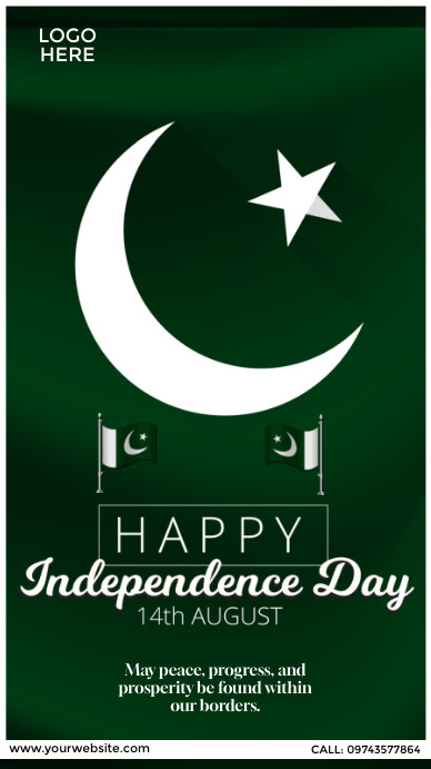 Copy of Pakistan Independence Day | PosterMyWall