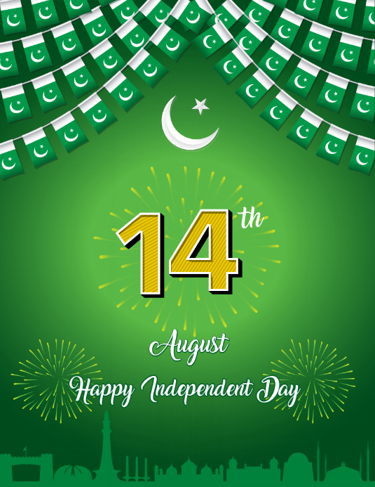 Pakistan Independence Day Template Postermywall