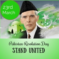 Pakistan Resolution Day Template | PosterMyWall